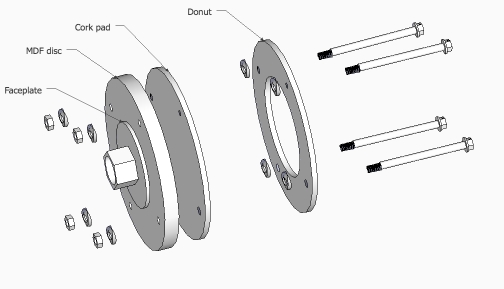 Donut chuck